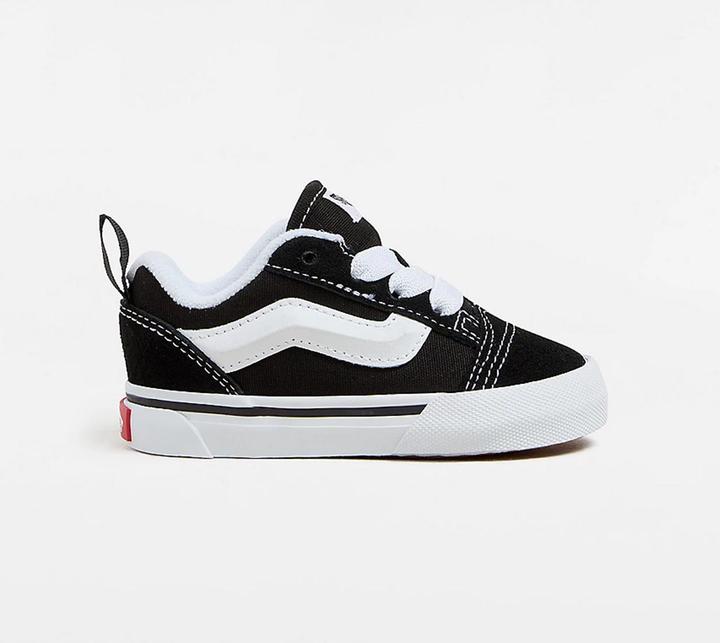 Actual product image Vans Knu Skool Elastic Lace BLACK/TRUE WHITE (34)