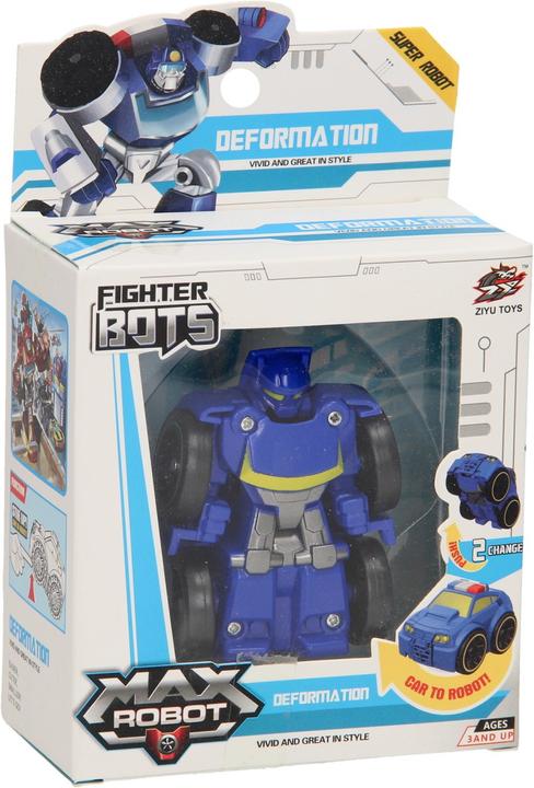 Actual product image Ziyu Toys Max Robot Transform Car - Police