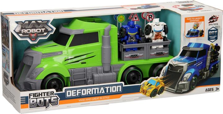 Actual product image Ziyu Toys Max Robot Transformation Set Mega - Green
