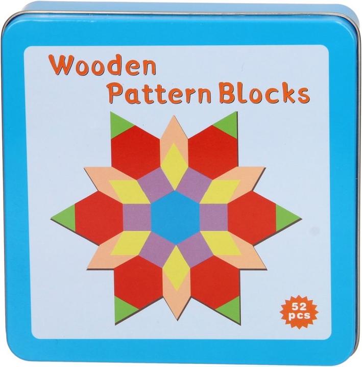 Image du produit Mosaïque en bois dans une boîte à provisions (Néerlandais, Anglais)