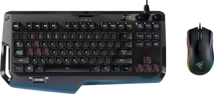 Actual product image Logitech G410 inkl. Razer Mamba