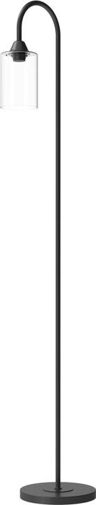 Actual product image Emke Kyle Floor Lamp, E27 Glass Floor Lamp with Foot Switch, Black (E27)