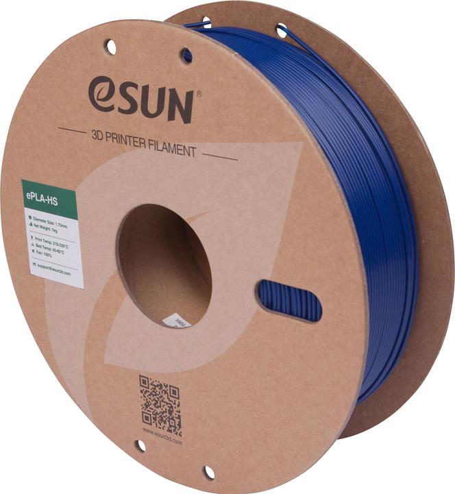 Image du produit eSUN Filament PLA High Speed Bleu 1.75mm 1000g (PLA, 1.75 mm, 1000 g, Bleu)