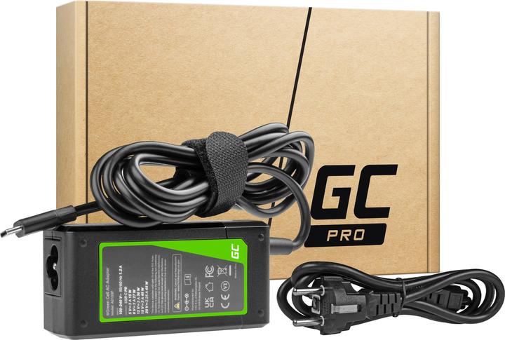 Produktbild GreenCell Universal PRO USB-C Charger for Laptops, Tablets & Phones - 45W (45 W)
