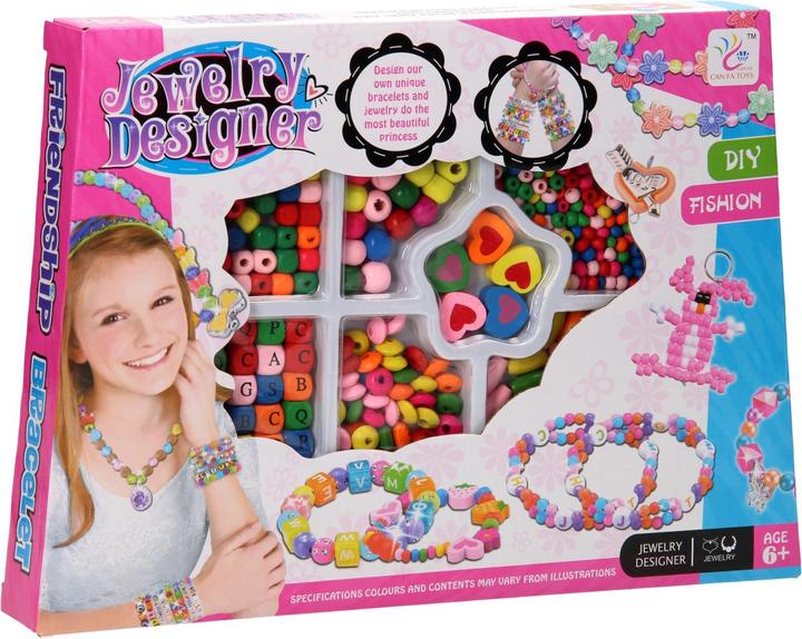 Actual product image Can fa Toys Making wooden jewelry