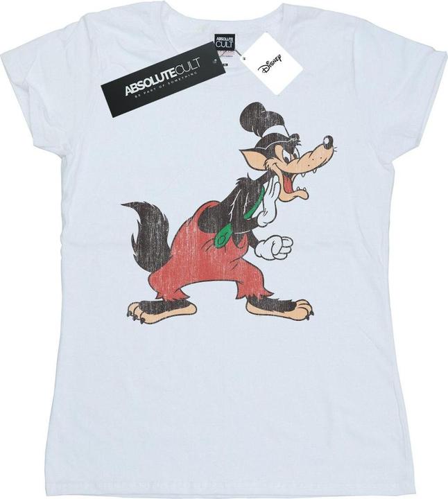 Disney Three Little Pigs Big Bad Wolf TShirt (M)