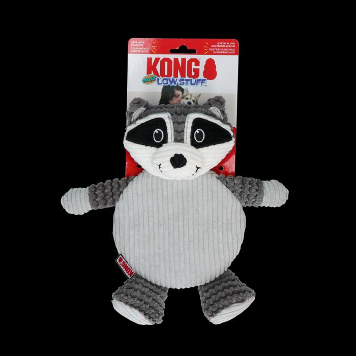 Image du produit KONG Low Stuff Tummiez Raccoon (Jouet en peluche chien)