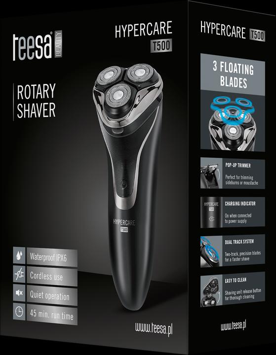 Actual product image Teesa HYPERCARE T500 razor