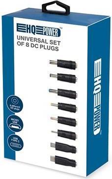 Produktbild Velleman UNIVERSAL-STECKER-SET - FÜR DC-STECKER 2.1 x 5.5 mm - 8-tlg.