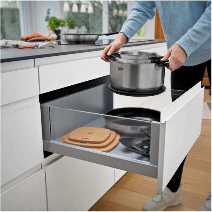 Actual product image Kuhn Rikon Smart Compact Set (16 cm, Pan set + pot set, Stainless steel)
