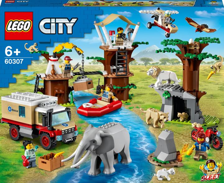 Immagine prodotto LEGO Campo di soccorso per animali (60307, LEGO City, Set LEGO rari)