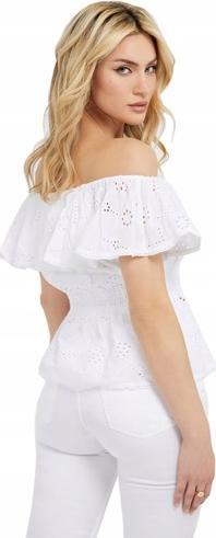 Immagine prodotto Guess Top da donna Spanish Sl Peggy T-shirt con volant (S)
