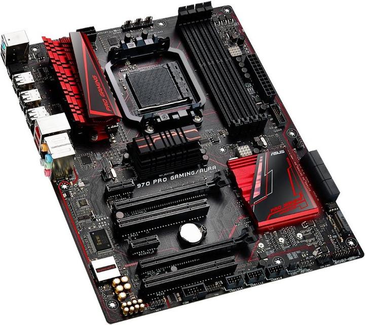 Produktbild ASUS 970 Pro Gaming Aura (AM3+, AMD 970, ATX)
