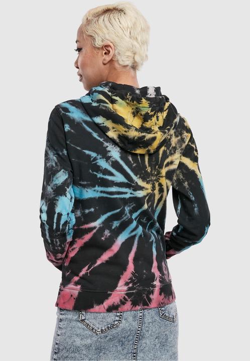 Immagine prodotto Urban Classics Felpa con cappuccio Tie Dye da donna (S)