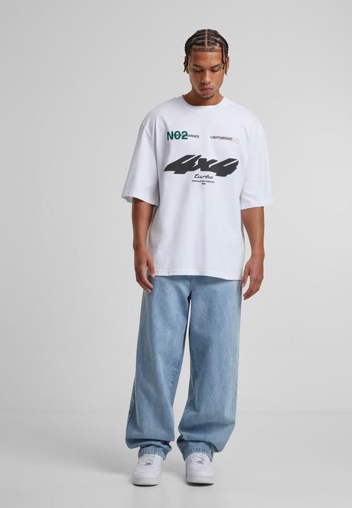 Produktbild Urban Classics Upscale Motorsport Heavy Oversize Sleeve Tee - 188425 (XXL)