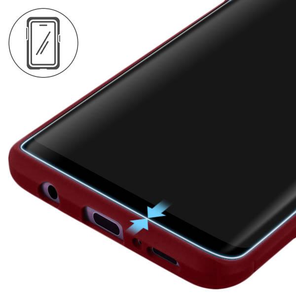 Image du produit Avizar Bords arrondis + bordure (1 pièce(s), Samsung Galaxy S21)