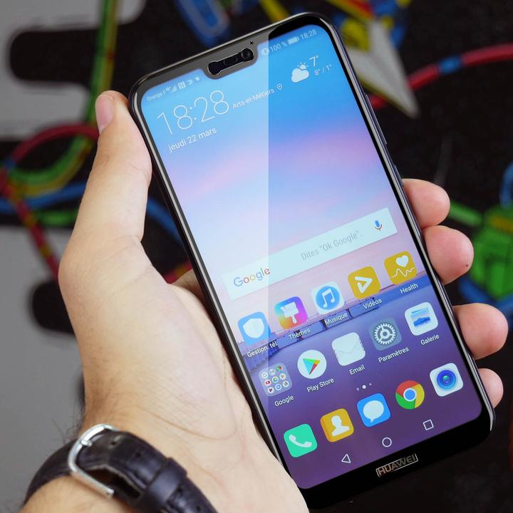 Image du produit Avizar Verre blindé, film de protection en verre, verre de protection (1 pièce(s), Huawei P20 Lite)