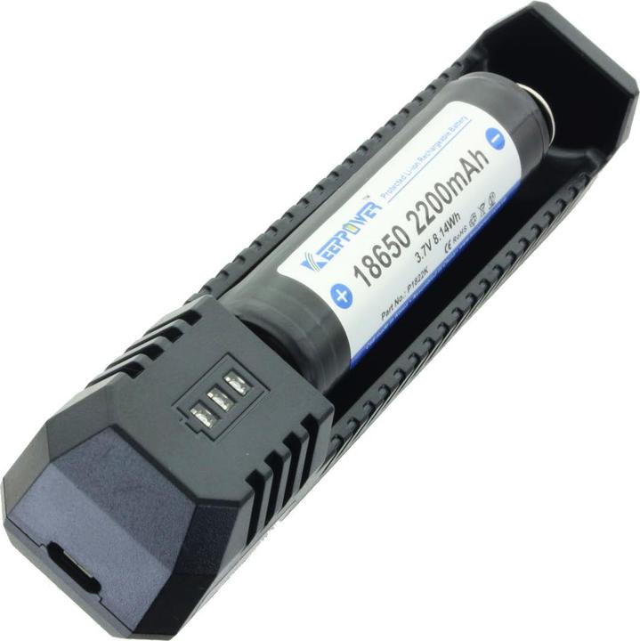 Actual product image Nitecore USB Lader UI1 (1 pcs., 14500, 16340, 18650, Chargers without battery)
