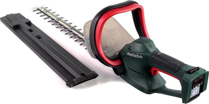 Actual product image Metabo AHS 18-55 V Battery Hedge Trimmer 18V 53cm + 2x Battery 5,2Ah + Charger (Cordless hedgecutters)