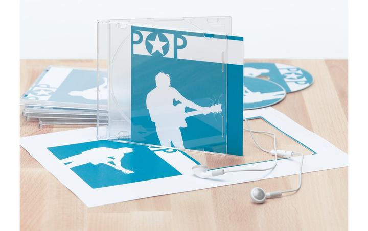 Actual product image HERMA CD insert A4