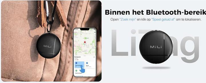 Immagine prodotto Mili LiTag Android - Black - 1 Pack