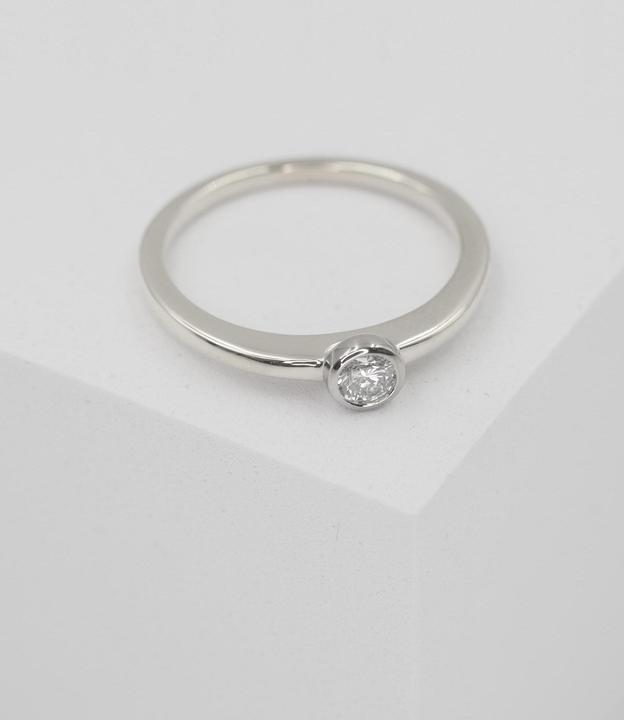 Produktbild Muau Ring Zargen-Fassung (54, 950 Platin)