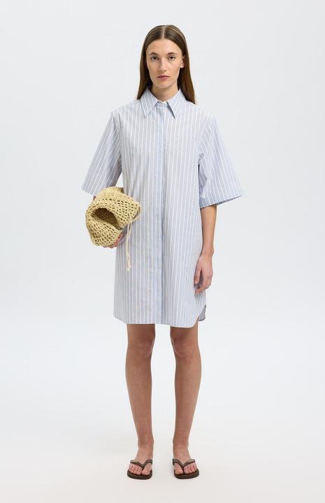Actual product image Selected Femme Baumwoll Blusenkleid (40)