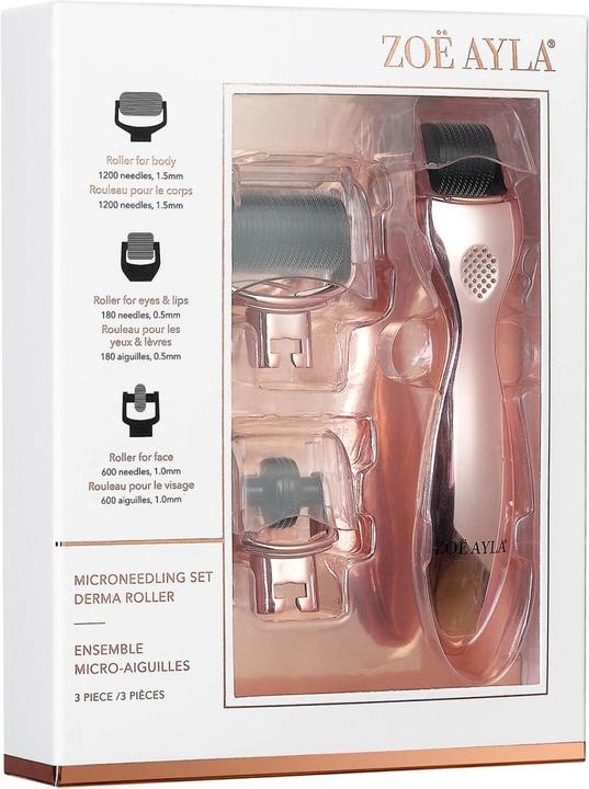 Immagine prodotto Zoë Ayla - Set per microneedling 3 pezzi (Set per la cura del viso)