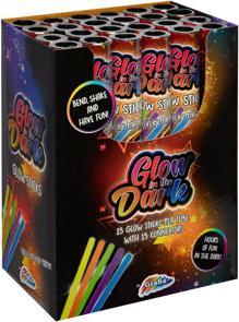 Actual product image Grafix Glow sticks