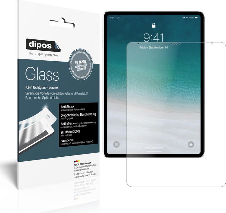 Image du produit Dipos Film de Protection d’écran Anti-Shock (1 pièce(s), iPad Pro 12.9 2020 (4. Gen))