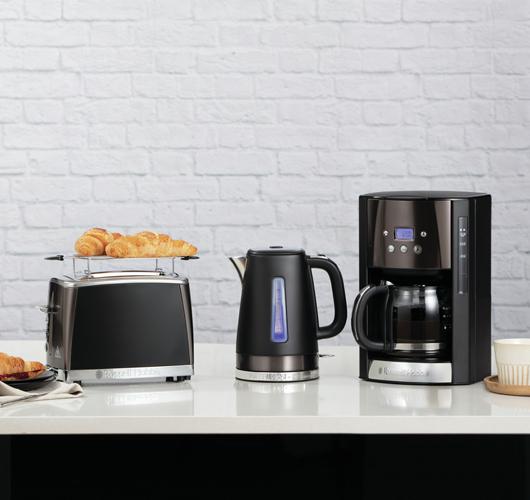 Produktbild Russell Hobbs Russel Hobbs 26160 Digital Glas-Kaffeemaschine matte black