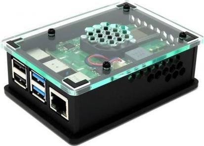 Actual product image Raspberry Pi POE HAT case for 4