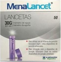 Menarini Menalancet 30g 50 Lancets (Lancets)