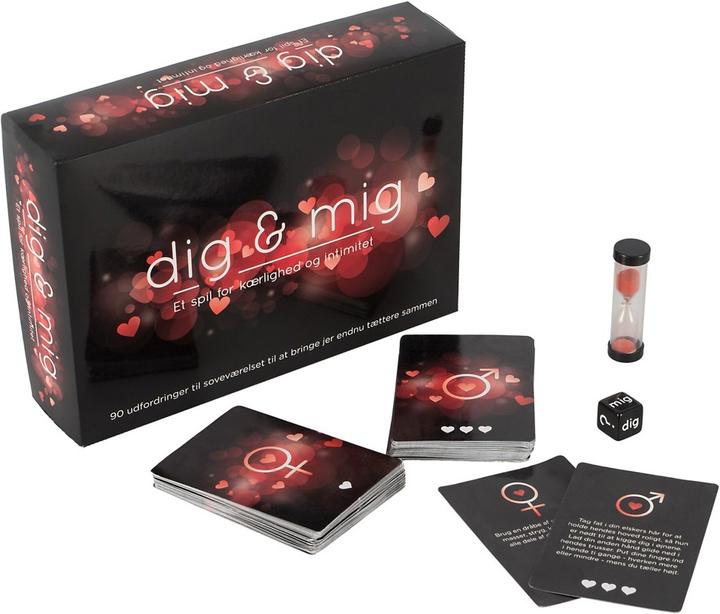 Actual product image Orion Dig & Mig Erotic Game (Dice games, Danish)