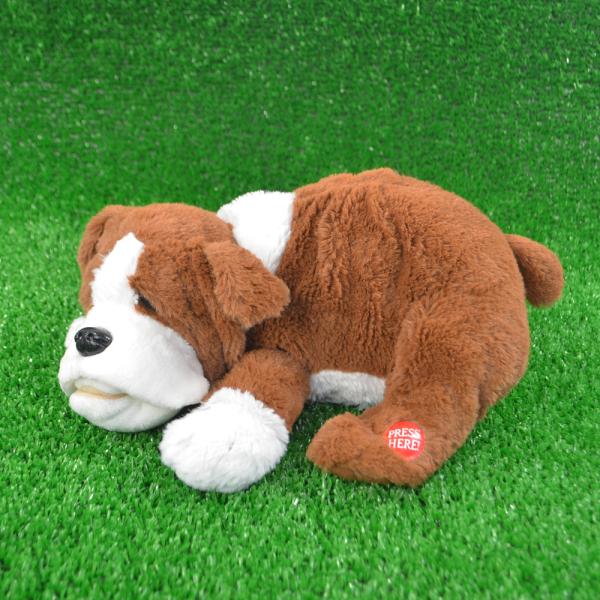Image du produit Kögler Snore'n'Snuggel, chien endormi et ronflant (10 cm)