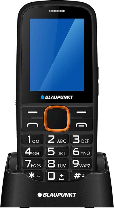 Productafbeelding Blaupunkt BS 04 zwart-blauw ENG (0.03 GB, Zwart, Blauw, Enkele SIM)