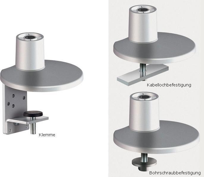 Actual product image Novus LiftTEC Arm III - Mounting Kit (Articulated Arm, Clamp Mount for Table (Table)
