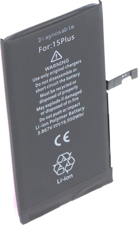 Produktbild AccuCell Akku Apple iPhone 15 Plus