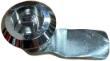 Actual product image Zebra 4-sided lock for bottle cabinet Stöhr with 4-sided key no. 7