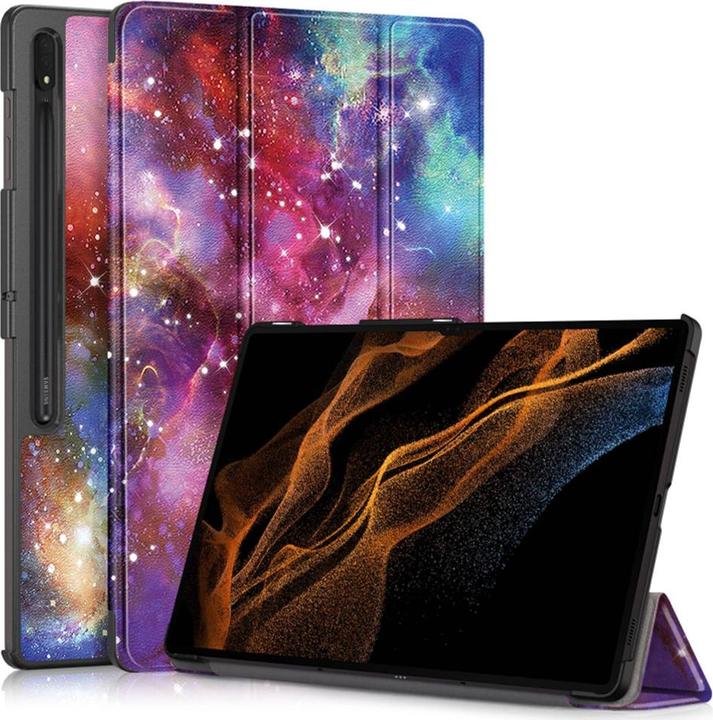 Techsuit - FoldPro - Samsung Galaxy Tab S8 Ultra / S9 Ultra / S10 Ultra - Galaxy (Samsung Galaxy Tab S10 Ultra)