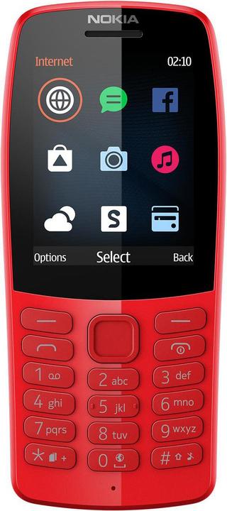 Actual product image Nokia Phone 210 Dual SIM TA-1139 red (2.40")