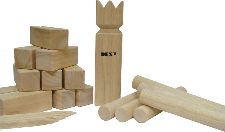 Bex Kubb original rubber wood