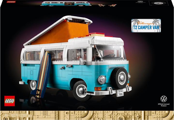 LEGO Le camping-car Volkswagen T2 (10279, LEGO Creator Expert, LEGO difficiles à trouver)