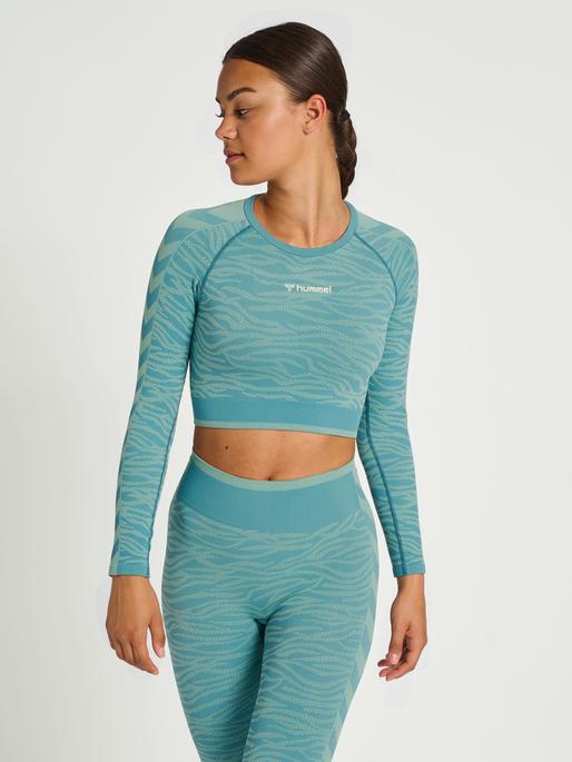 Actual product image hummel Mt Saga Seamless Crop T-Shirt Ls (XL)