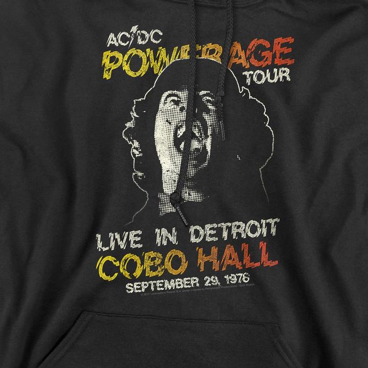 Produktbild AC/DC Powerage Tour Kapuzenpullover (L)