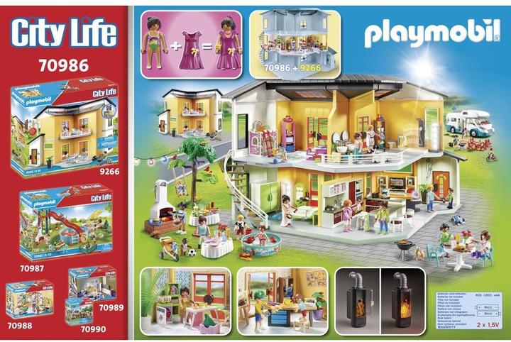 Produktbild Playmobil Etagenerweiterung Wohnhaus (70986, Playmobil City Life)