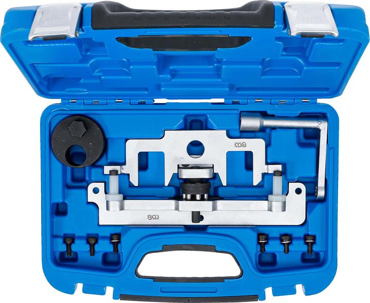 Actual product image BGS Timing Chain Mounting Tool Set for Mercedes-Benz Engine 651 10 pcs.
