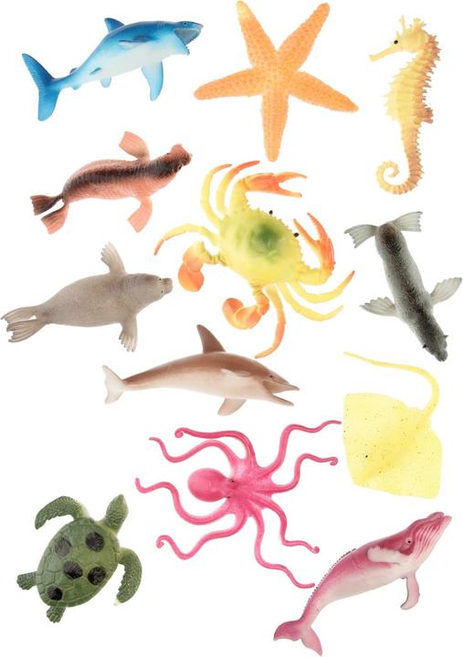 Image du produit Figurines du monde sous-marin, 12 pcs.