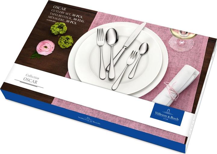 Produktbild Villeroy & Boch Tafelbesteck Oscar (30 Stück, Besteck Set)