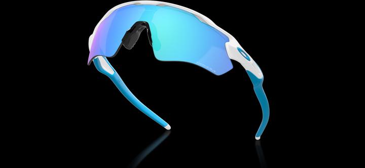 Actual product image Oakley Radar EV Path Prizm Sports Glasses (Polarised White, Prizm Sapphires)